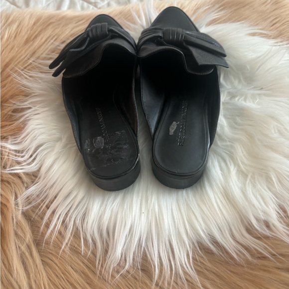 REBECCA MINKOFF BLACK MULES. - Picture 2 of 6